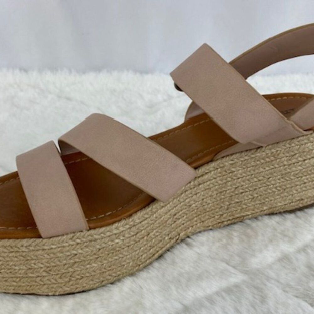 Indigo Rd Pink Platform Sandals - Picture 2 of 5